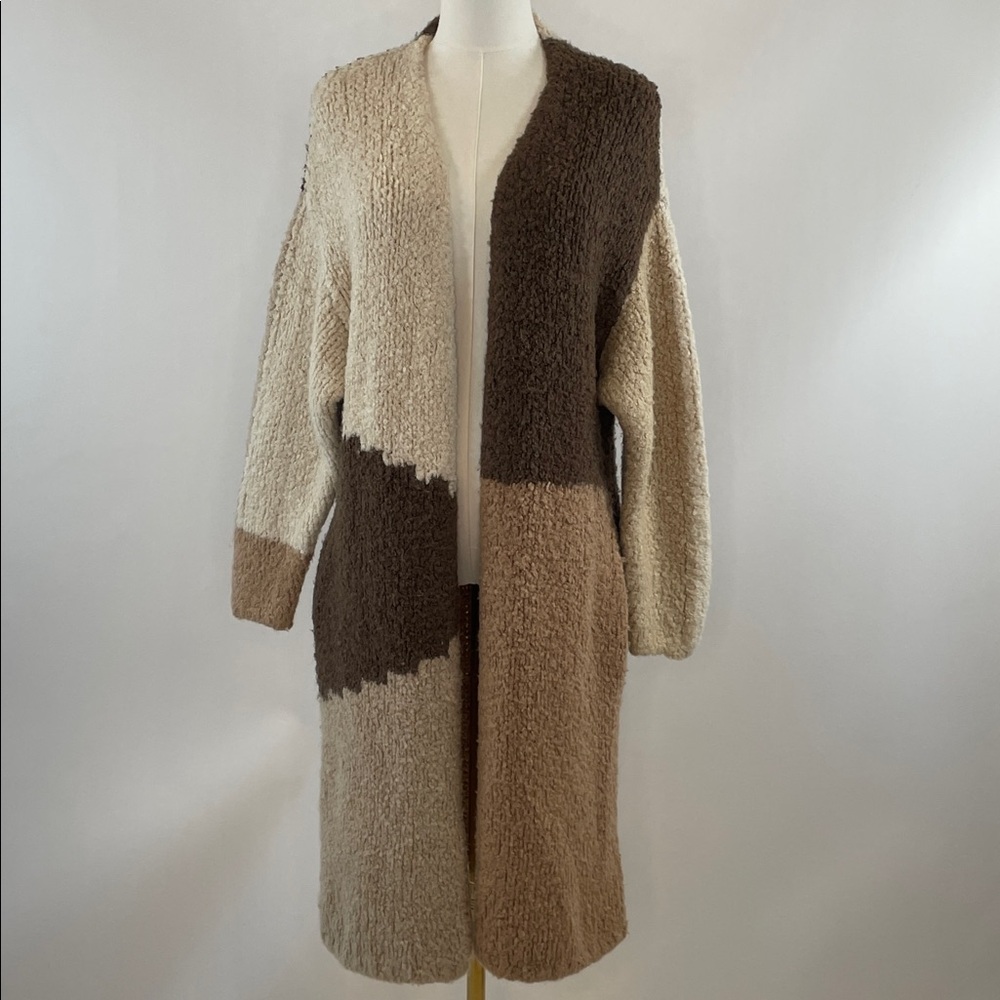 Osman Yousefzada x RTR Colorblock Cardigan Sweater, M - Picture 6 of 12